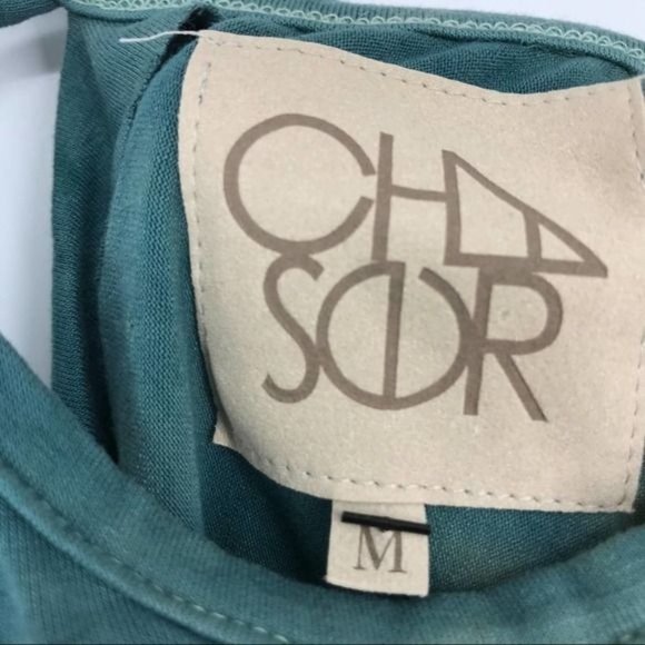 Chaser Women's Dress Medium Strappy Tie Dye Mini Green Festival Boho Hippie NEW - Picture 2 of 6